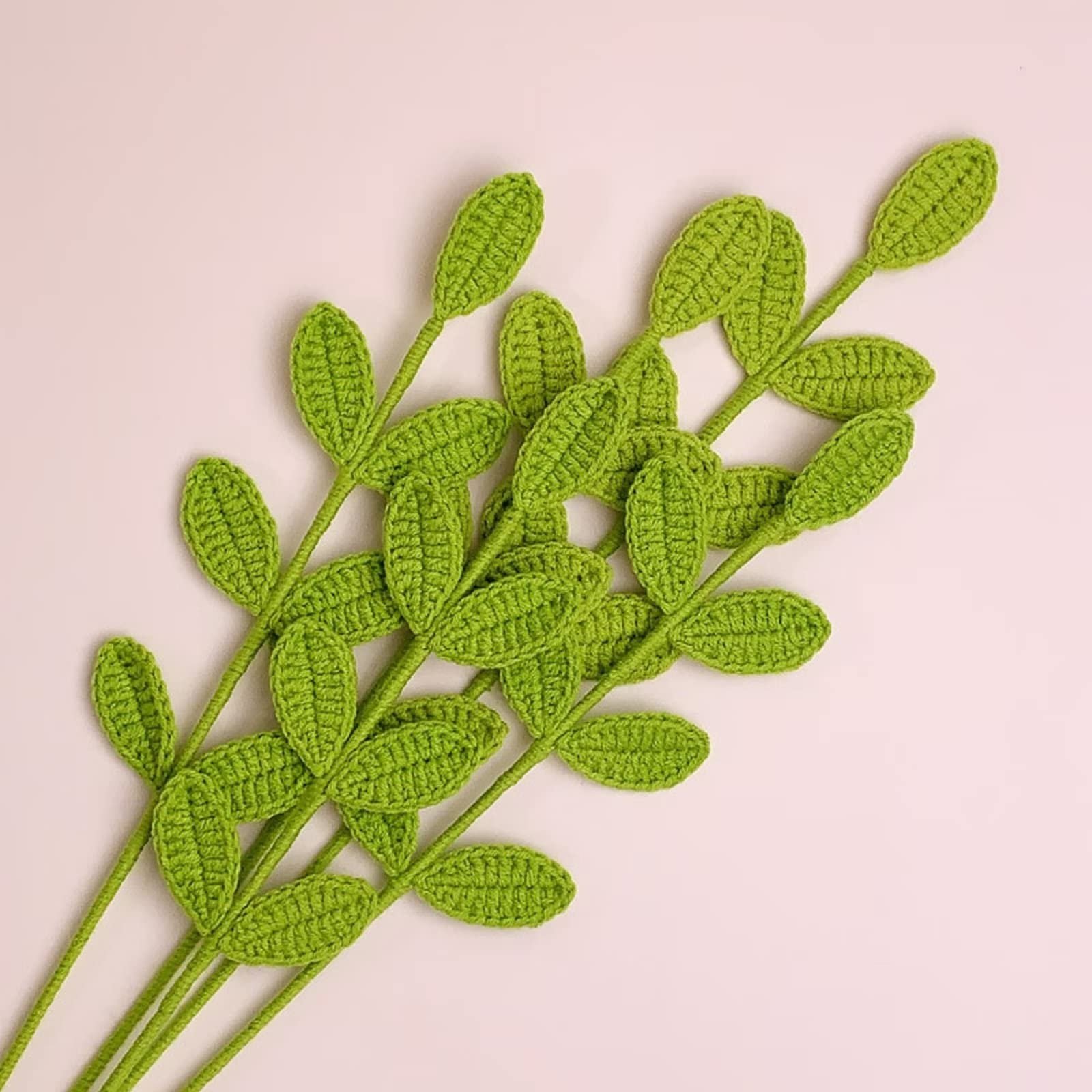 crochet leaf
