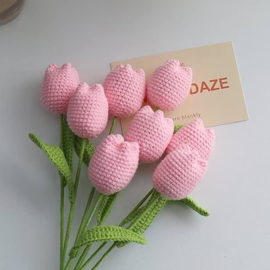 crochet tulip