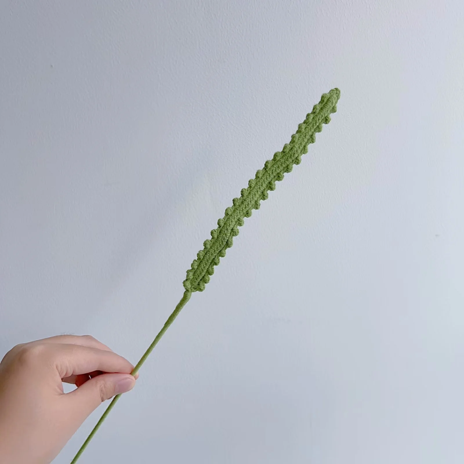 crochet leaf